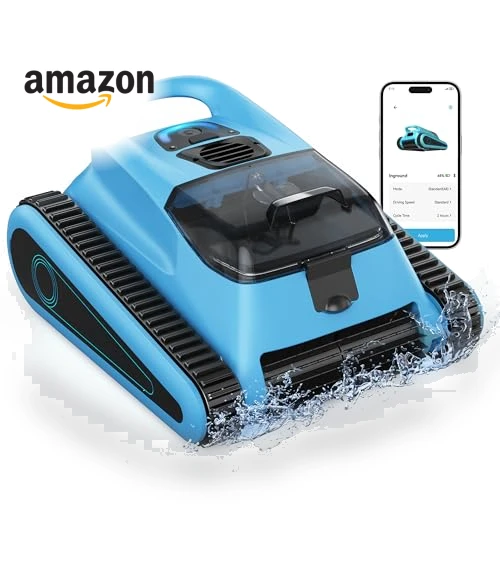 Cordless Pool Vacuum Robot — Automated Pool Maintenance, HISION