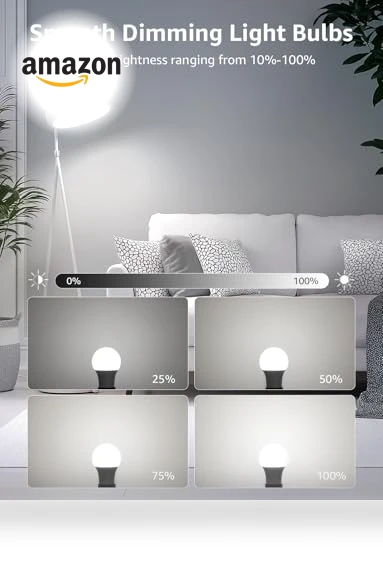 Dimmable LED Light Bulbs — LED, Lepro