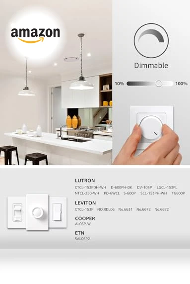 Dimmable LED Light Bulbs — LED, Lepro