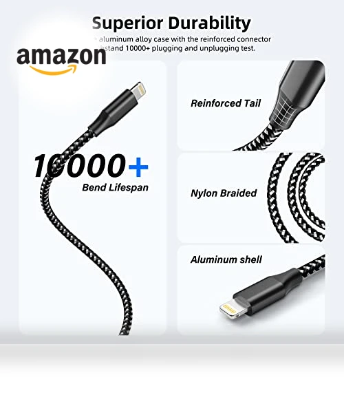 Fast Charging Lightning Cable — Cables, MenoSupp
