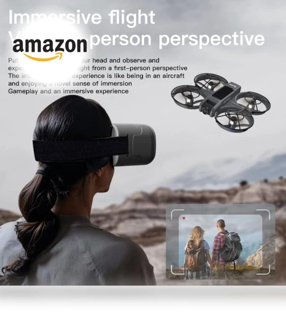 FPV Drone with VR Headset — Drones, EcuFlyAi