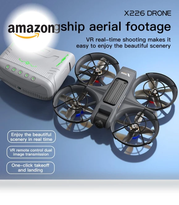 FPV Drone with VR Headset — Drones, EcuFlyAi