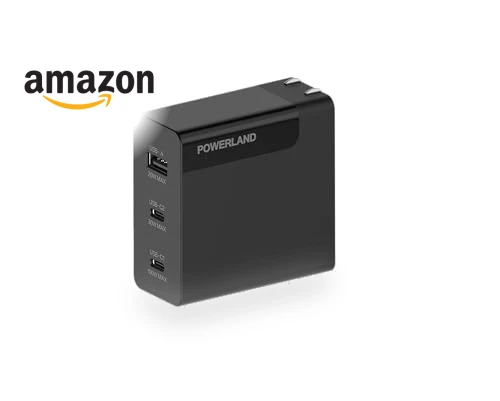 GaN III 3-Port Fast Charging Station — Chargers, Powerland Technology Inc