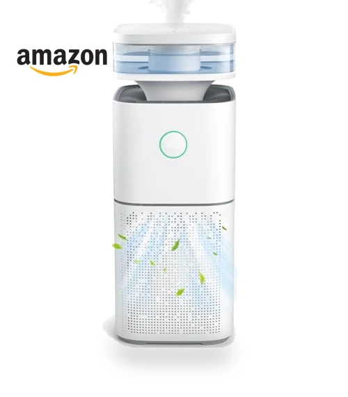 HEPA Air Purifier and Humidifier 2 in 1 — Activated Carbon Air Purifiers, Electactic