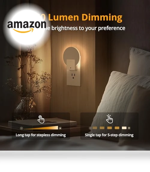 LED Backlit Night Light with Auto Dusk to Dawn Sensor — Night Lights, Lyridz