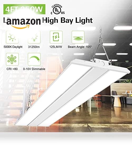LED Linear High Bay Shop Light — Bay Lighting, Hykolity