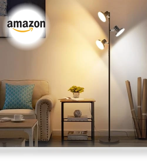 LED Tree Floor Lamp — Standing Lights, SIBRILLE