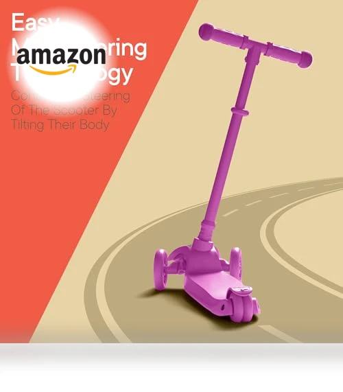 Mini 3 Wheel Scooter for Kids — Electric Vehicles, Campior