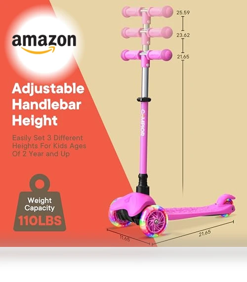 Mini 3 Wheel Scooter for Kids — Electric Vehicles, Campior