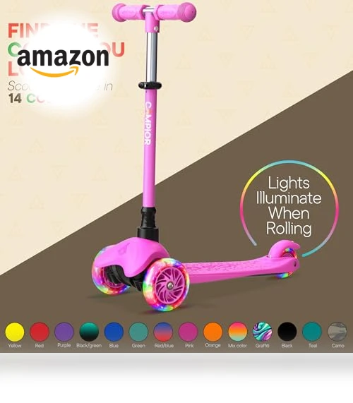Mini 3 Wheel Scooter for Kids — Electric Vehicles, Campior