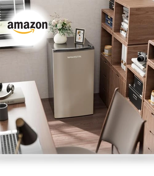 Mini Fridge with Freezer — Mini Fridges, Manastin