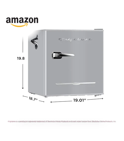 Retro Compact Fridge with Chiller — Mini Fridges, Frigidaire