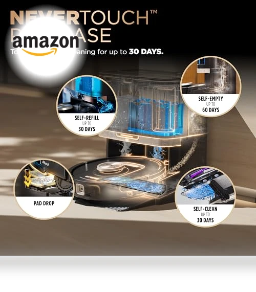 Robot Vacuum & Mop Combo — Smart Cleaning Robots, Shark