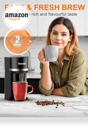 Single Serve Coffee Maker — Brewing Excellence, Karosie