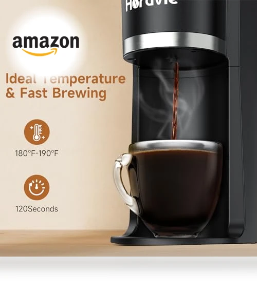 Single Serve Coffee Maker — Brewing Excellence, Horavie