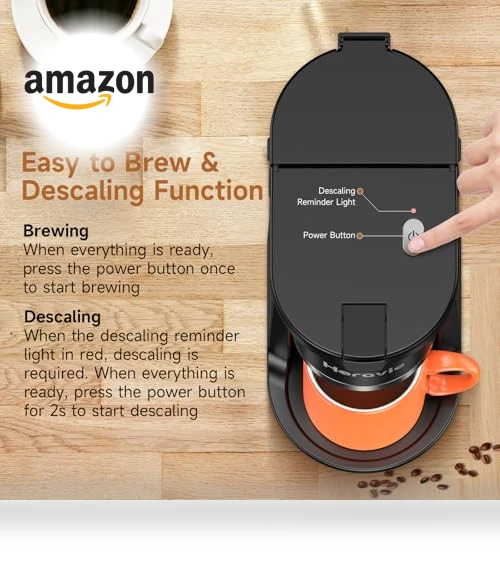 Single Serve Coffee Maker — Brewing Excellence, Horavie