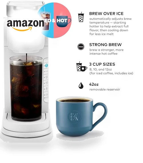 Single Serve K-Cup Pod Iced Coffee Maker — Coffee Makers, Keurig