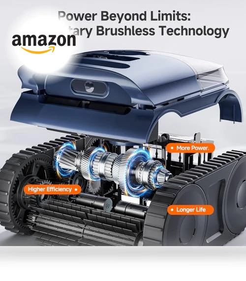 Smart Navigation Robotic Pool Cleaner — Automated Pool Maintenance, ABNEMEN