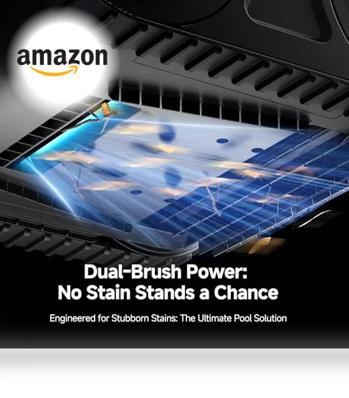 Smart Navigation Robotic Pool Cleaner — Automated Pool Maintenance, ABNEMEN