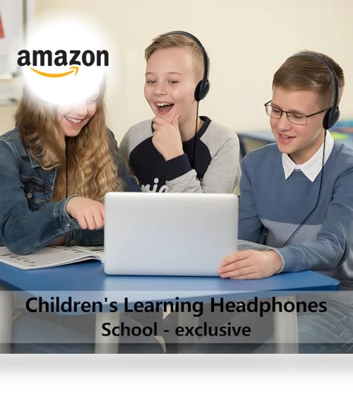 USB C Wired Headphones Bulk Pack for Classroom — In-Ear Headphones, CNSZSLZ