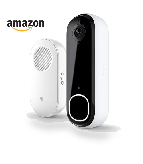 Video Doorbell 2K & Chime 2 Bundle — Smart Home Security, Arlo