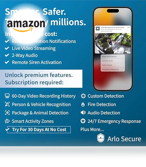 Video Doorbell 2K & Chime 2 Bundle — Smart Home Security, Arlo