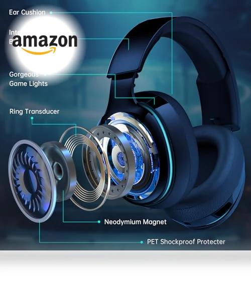 Wireless Gaming Headphones — Headsets, Gtheos