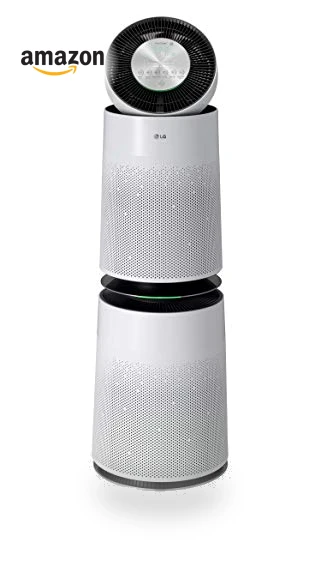 360-Degree Air Purifier with Wi-Fi and Voice Control — Activated Carbon Air Purifiers, LG