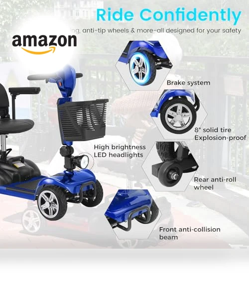 4 Wheel Mobility Scooter — Mobility Scooters, Mobicyc