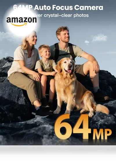 4K Digital Camera with WiFi — Compact Digital Cameras, SIXTARY