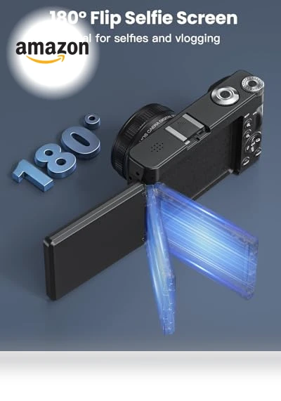 4K Digital Camera with WiFi — Compact Digital Cameras, SIXTARY