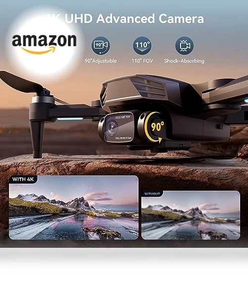 4K UHD Camera Drone — Drones, TECHVIO