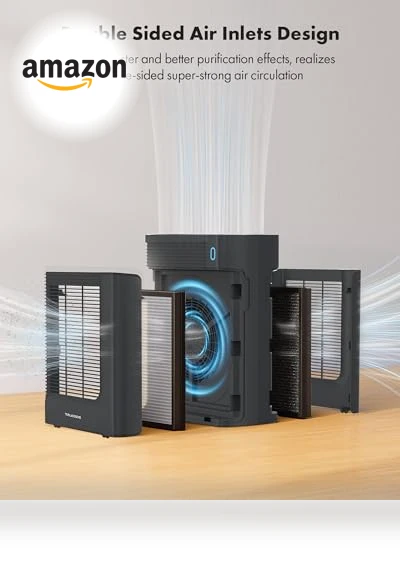 Air Purifier for Home Large Room — Activated Carbon Air Purifiers, Trucozie