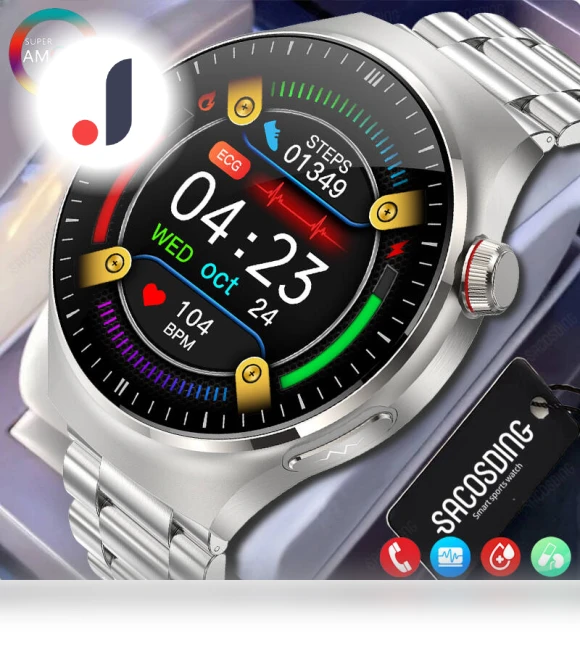 AMOLED Smartwatch for Men — Smartwatches, SACOSDING