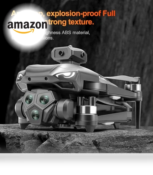 Brushless RC Drone with 4K Dual Camera — Drones, toylefun