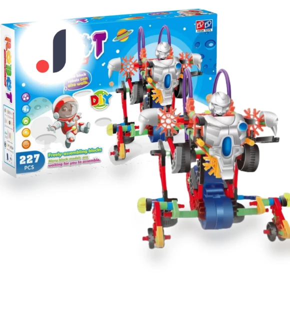 Electric Building Block Robot Toy — Construction Kits, Super Go