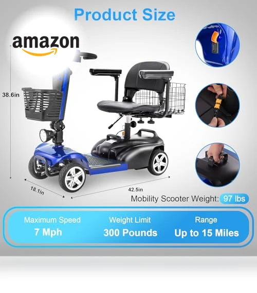 Electric Mobility Scooter — Push Scooters, Eldryvon