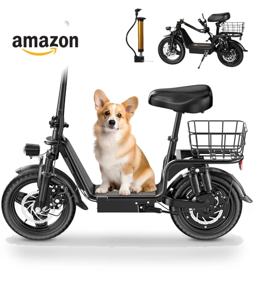 Electric Scooter with Seat — Electric Self-Balancing Scooters, INSDRGN