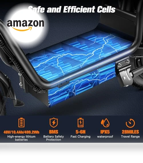 Electric Scooter with Seat — Electric Self-Balancing Scooters, INSDRGN