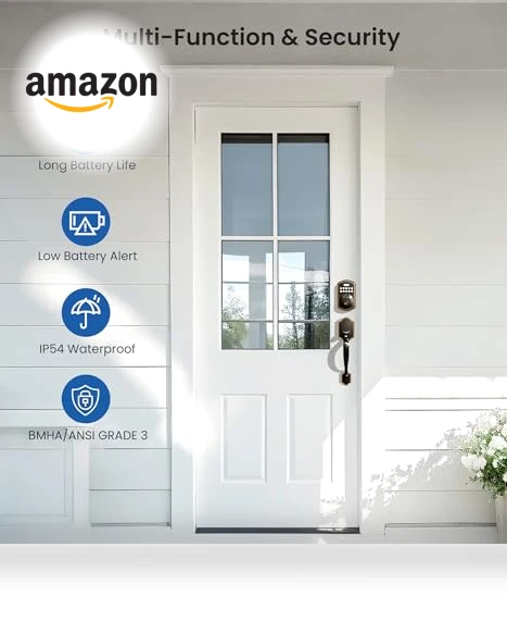 Fingerprint Door Lock — Biometric Security, Veise