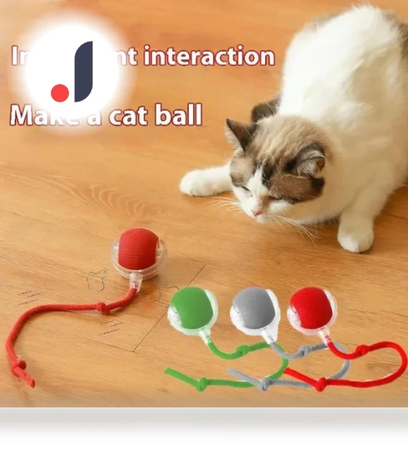 Interactive Smart Ball for Cats — Cat Playthings, Men Women Necklaces Supermarket