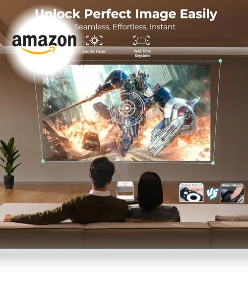Outdoor Projector 4K — Home Theater Projectors, Sovboi