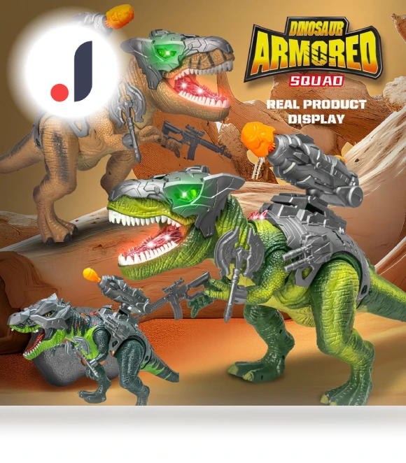 Remote Control Robot Tyrannosaurus Rex — Interactive Figures & Robots, mianduijifengba