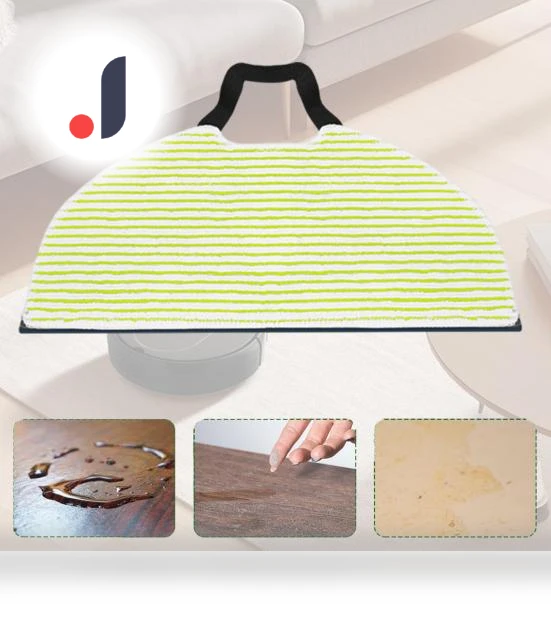 Replacement Mop Pads for Robot Vacuum — Accessories, Household Good