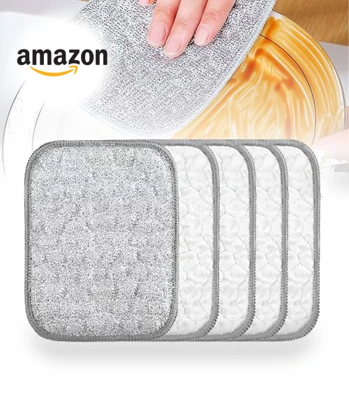 Reusable Wire Miracle Cleaning Cloths — Cloths, Fuiyuqa