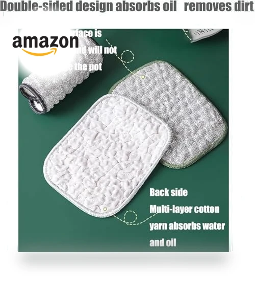 Reusable Wire Miracle Cleaning Cloths — Cloths, Fuiyuqa