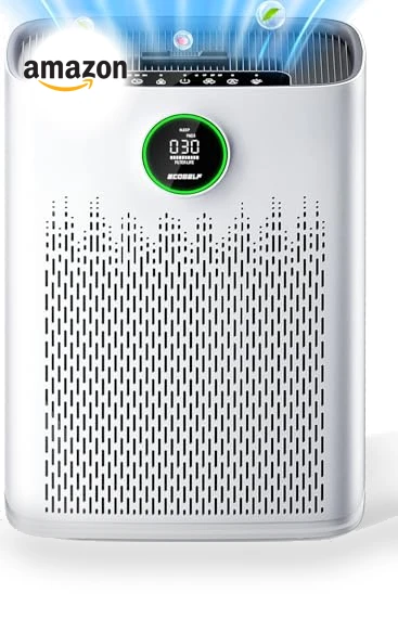 Smart Air Purifier for Large Rooms — Activated Carbon Air Purifiers, ECOSELF