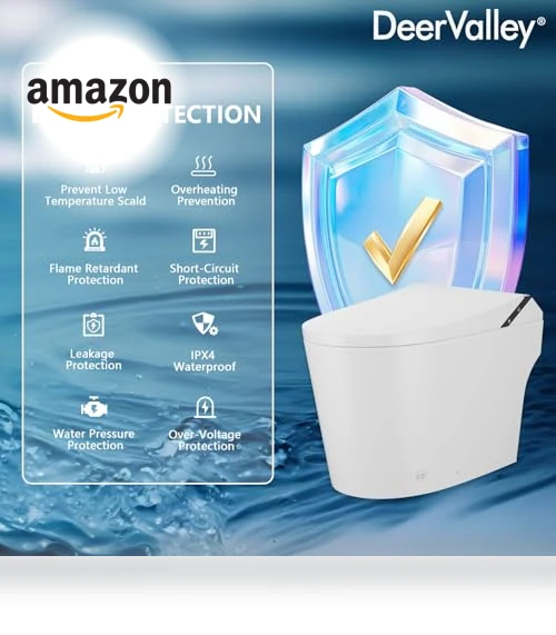 Smart Bidet Toilet — Bathroom Essentials, Deer Valley
