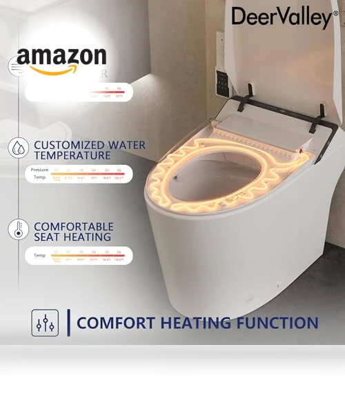 Smart Bidet Toilet — Bathroom Essentials, Deer Valley