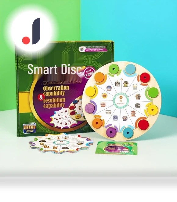Smart Disc Puzzle — Educational Software, Super Go